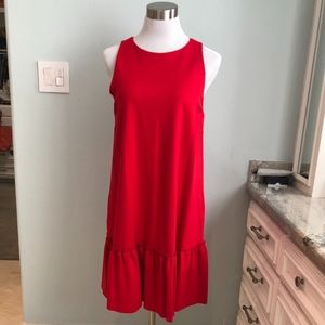 Banana Republic Red Maxi Sleeveless Dress Size 12